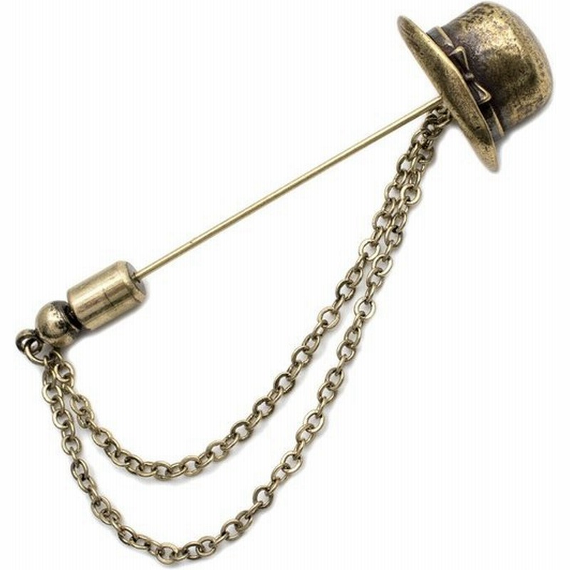 ラペルピン ブローチ ピンブローチ タックピン メンズ スーツ 帽子 ハット レディース ハットピン チェーン 通販 Lineポイント最大0 5 Get Lineショッピング