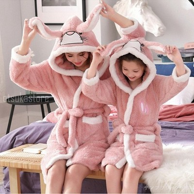 ガウン 動物 親子ペアパジャマ ガウン パジャマ 親子 お揃い 家族 お揃い ルームウェア もこもこ 親子セット キッズ 子供 家族お揃い 部屋着 通販 Lineポイント最大get Lineショッピング