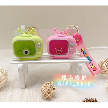 【禮品總部】現貨｜實拍 熊抱哥吊飾 大眼仔吊飾 正版 迪士尼 鑰匙圈 發光吊飾 Disney 熊抱哥電視鑰匙圈 電視機