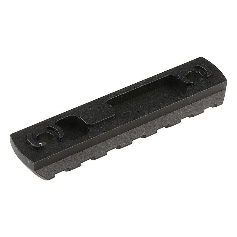 Zparts M-LOK アルミレールセクション 7スロット 