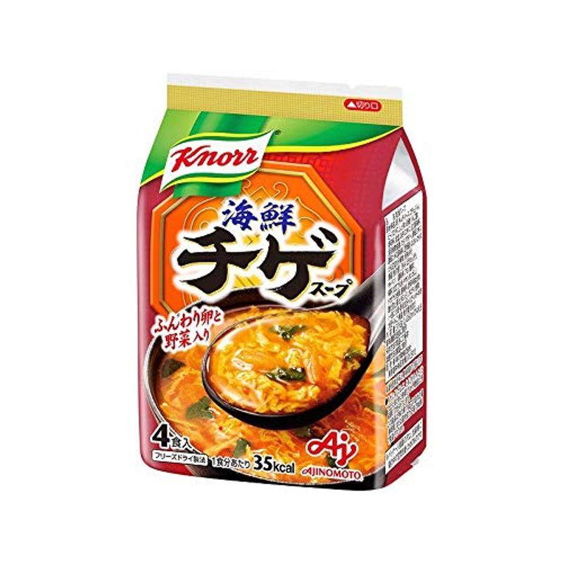 クノール 海鮮チゲスープ 4食×10入