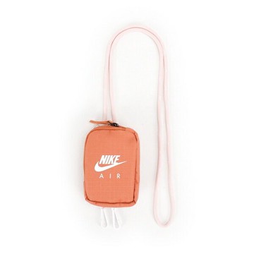 Nike Pouch [DV4223-804] 識別證帶 隨身包 零錢包 掛繩 證件套 悠遊卡 可拆 兩用 橘