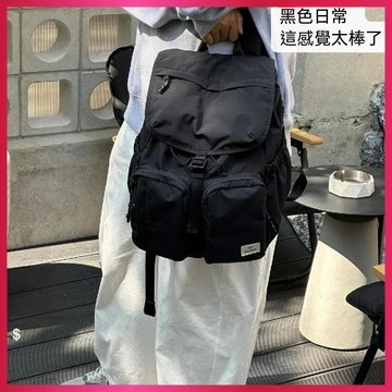『ATC』 輕量背包 | 媽媽包 | 大容量雙肩包 | 後背包 | 多夾層 | |韓國博主降落傘雙肩包 | 輕簡約休閒