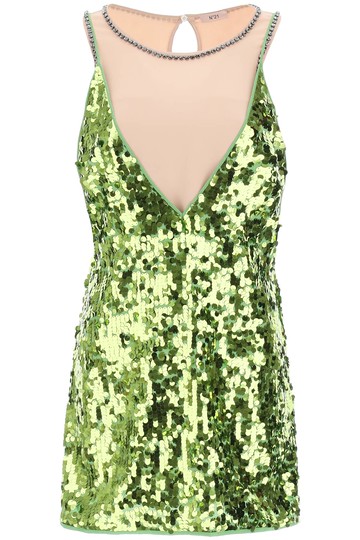 N.21 - Miniabito Con Paillettes