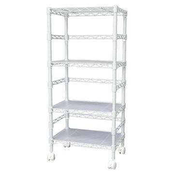 Steel Tycoon 鋼鐵力士 護盾置物架 28x43x120cm  白色  4層