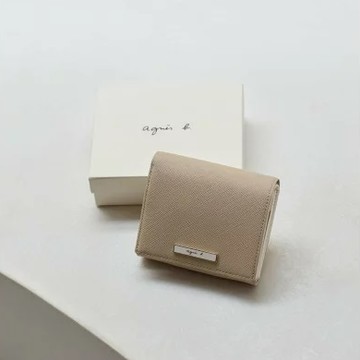 QAW05-01 錢包 agnes b. VOYAGE アニエスベー 財布・ポーチ・ケース 財布 ベージュ【送料無料】[Rakuten Fashion]