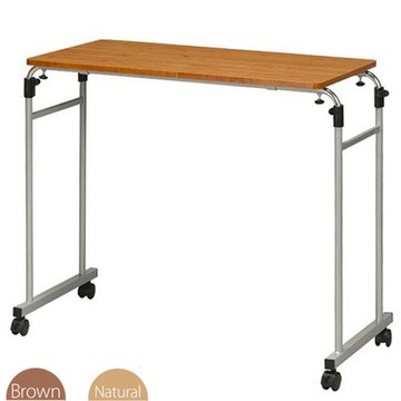 《C&B》森田伸縮式活動床邊桌-深木紋