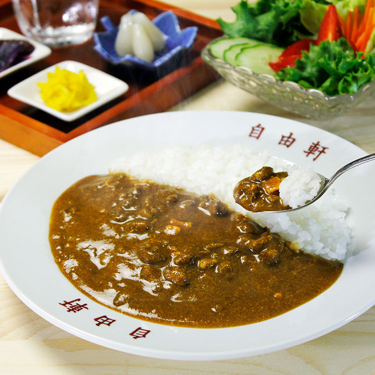 240g　昔ながらの黒ラベルカレー　LINEショッピング　自由軒　お値打ちの逸品