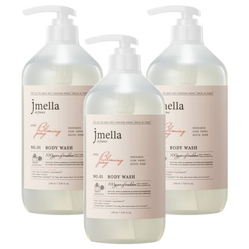jmella 法式漫舞香水沐浴乳 Blooming Peony  1L  3瓶
