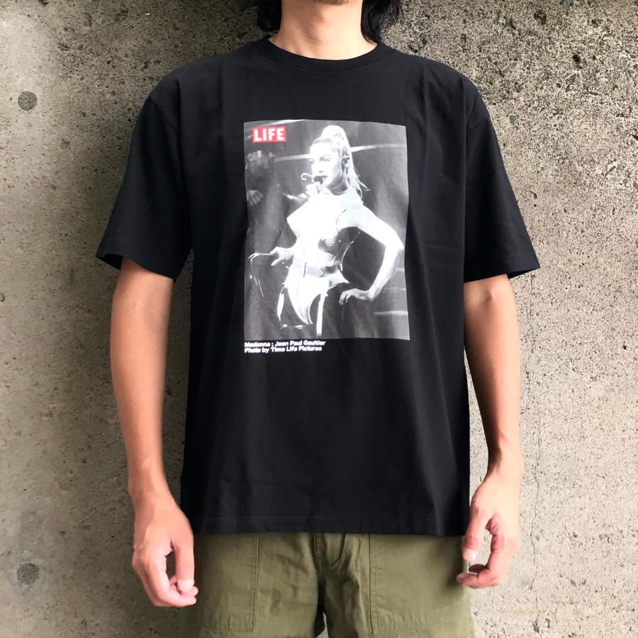 SCREEN STARS × LIFE プリントTシャツ Madonna Tee - BLACK（34%OFF ...