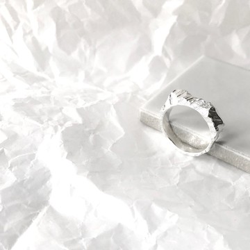 山形戒指 Mountain Ring 風景系列 925純銀