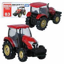 【美國媽咪】TOMICA 合金車 NO.83 YANMAR 紅色拖拉機 TAKARA TOMY 多美小汽車