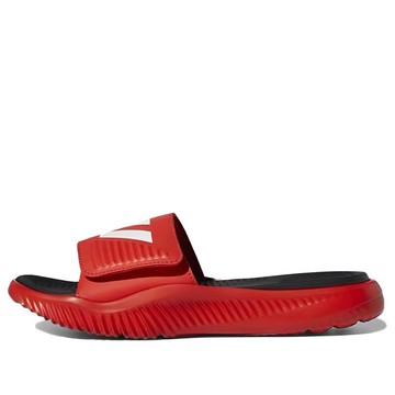 adidas Alphabounce Slide 'Active Red White Black'
