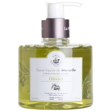 La Maison du Savon de Marseille 馬賽皂之家 純淨橄欖古法液體馬賽皂 全身清潔 成分單純  330ml  1瓶
