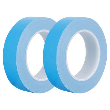 25mm加厚導熱雙面膠帶25m-2捲 黏性持久 散熱效果佳 適用於家電固定  1組