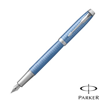 PARKER 派克 高尚NEW IM 藍桿格紋 鋼筆
