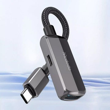 Mcdodo麥多多｜蔚藍系列60W二合一OTG轉接器USB-C to USB-C+A CA283