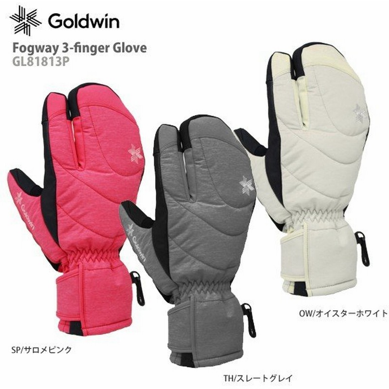 スキー グローブ レディース Goldwin ゴールドウイン 女性用 19 Fogway 3 Finger Glove Glp 通販 Lineポイント最大0 5 Get Lineショッピング