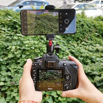 【店家優選】單反微單拓展監視器大屏取景夾雲臺補光燈