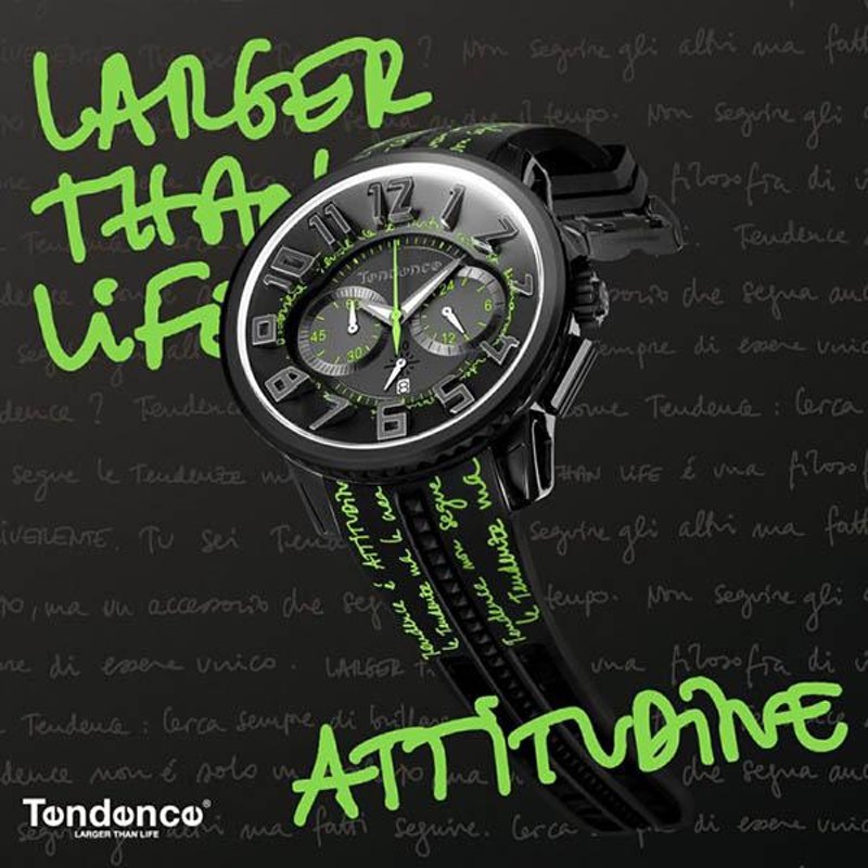 TY046026 Tendence テンデンス ガリバーアティチュード ブラック メンズ 腕時計 国内正規品 送料無料 | LINEブランドカタログ