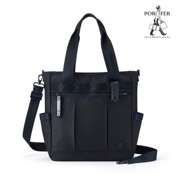PORTER INTERNATIONAL - 自信經典NEW HEAT托特包 - 深藍
