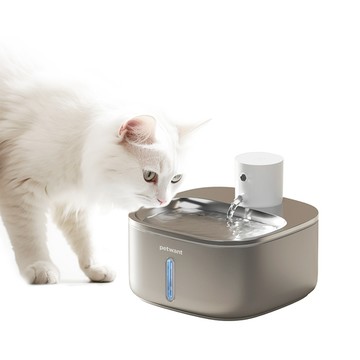PETWANT｜不鏽鋼無線感應飲水機3.2L W4-S1