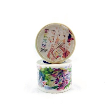 虹彩妹妹-和紙膠帶