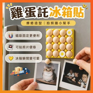 隔日達 TK同款 鷄蛋托冰箱貼 鷄蛋磁吸貼 磁吸雞蛋冰箱貼 磁吸冰箱貼 迷你雞蛋冰箱貼 雞蛋託冰箱貼創意家用便攜式可固定
