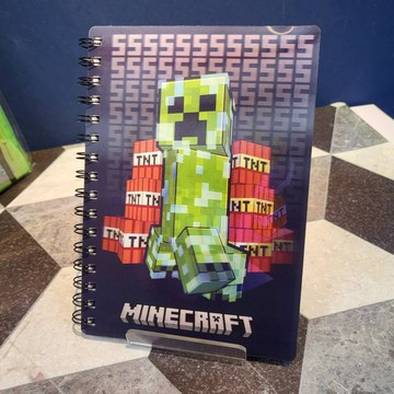 【當個創世神】Minecraft 麥塊 3D 立體封面 A5 筆記本