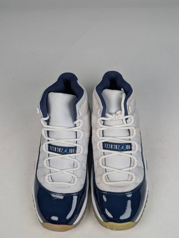 微瑕疵-左右腳鞋面鞋底泛黃 378038-123 5Y AIR JORDAN 11 “WIN LIKE ’82” GS  女款
