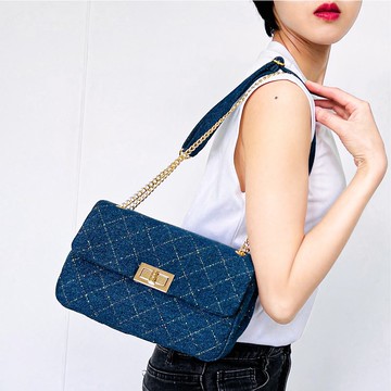 經典翻蓋包【回收牛仔褲再生】永續是最奢華的精品