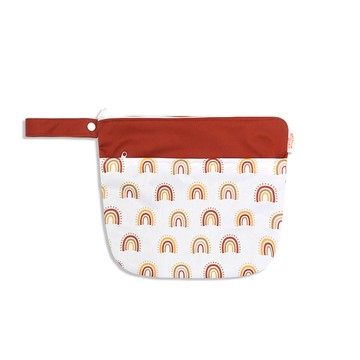 Rainbo&Iris - 乾濕分離雙層拉鍊防水收納袋-GF34 (20*28*7cm)