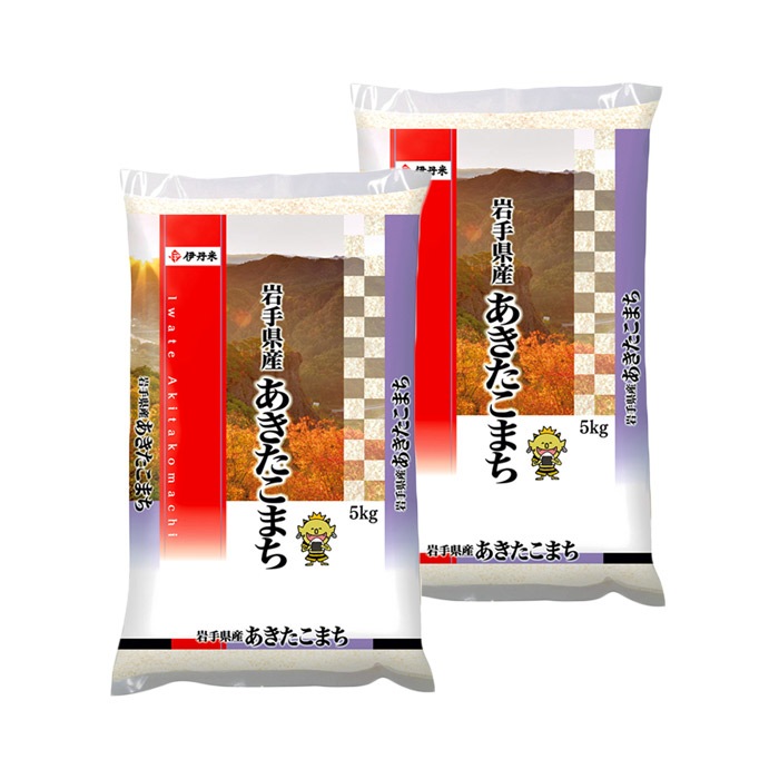 令和4年産 岩手県産 あきたこまち 5kgが2袋 10kg 米 お米 白米 おこめ 精米 単一原料米 ブランド米 10キロ 国内産 国産