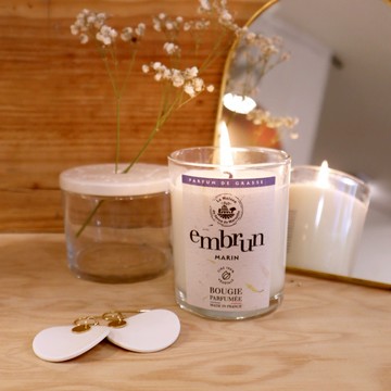 法國馬賽皂之家靜謐居家香氛蠟燭180g-海洋之心[讓靜謐香氛 陪伴你每個夜] 香氛蠟燭 擴香 擴香蠟燭