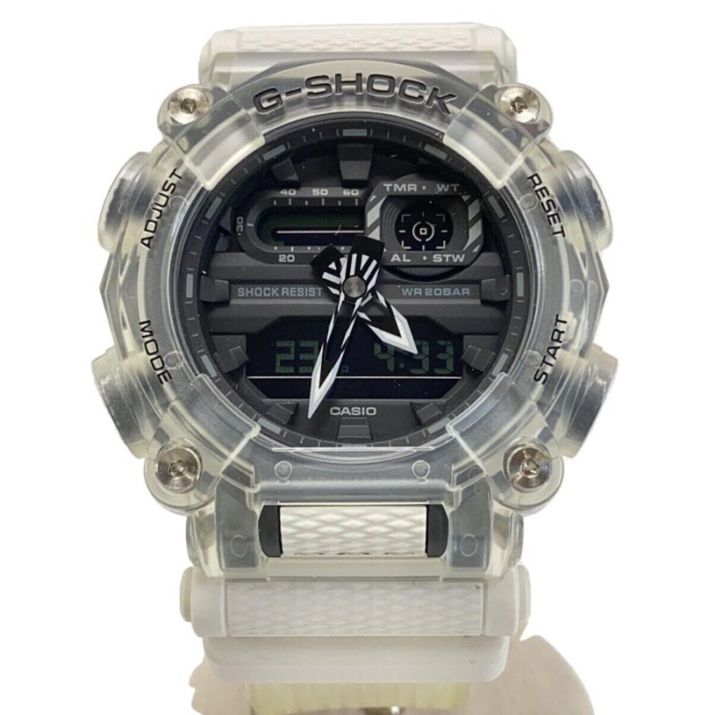 CASIO◇クォーツ腕時計_G-SHOCK/デジアナ/ラバー/BLK/CLR/GA-900SKL-7AJF/箱付 | LINEブランドカタログ