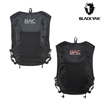 BLACKYAK 韓國 ALPINERUN EDGE越野跑背包黑色/深灰 腰包 背心 隨身包 休閒包 男女適用 BYBB2NBE01