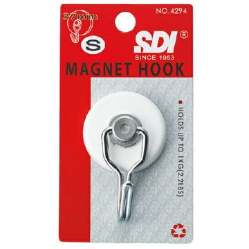 本月熱銷推薦 滿額再折【史代新文具】手牌SDI 0294C(NO.4294)(小)超級強力磁鐵掛勾/耐加重1kg