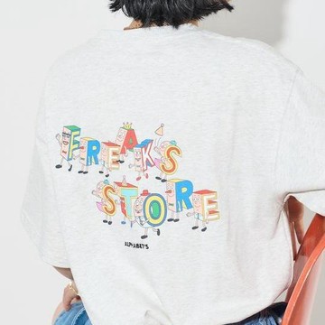 FREAK'S STORE 字母印花T恤