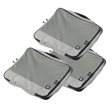 cctogo∣旅用壓縮收納袋 - 岩灰(三入)