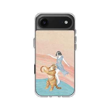 iPhone Air Clear Case（相機按鈕） 透明 - 欣蒂小姐 Miss Cyndi - 共舞