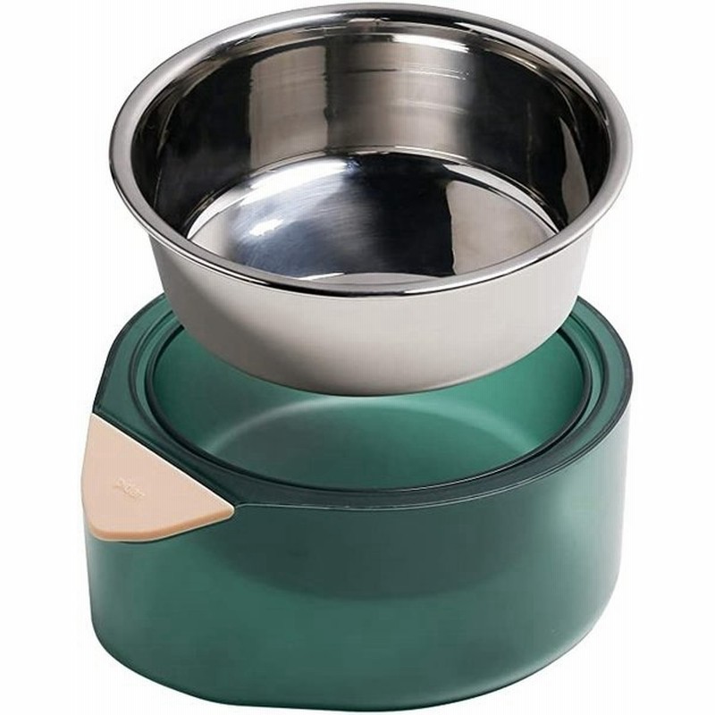 ピダン 猫 犬 食器 ステンレス シングル えさ 皿 餌入れ 水飲み 保温保冷 フードボウル S Mdm グリーン S 通販 Lineポイント最大get Lineショッピング