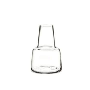 Flora 玻璃花瓶（透明、中頸、高 12 cm）