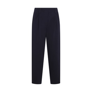 Brunello Cucinelli - Black Cotton Blend Trousers