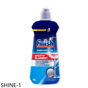 【FINISH 亮碟】【SHINE-1】光潔潤400ml亮潔劑1入組洗碗機配件