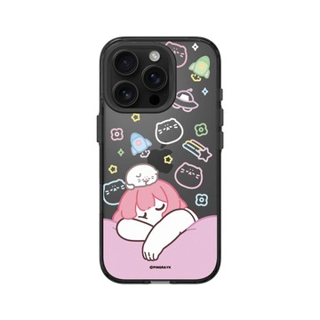 iPhone 16 Pro Clear (相機按鈕) 酷墨灰 - 於是日常了 - 睡吧，夢裡什麼都有