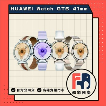 HUAWEI WATCH GT6 41mm 健康運動智慧手錶 藍牙耳機 顏色隨機 實體店面