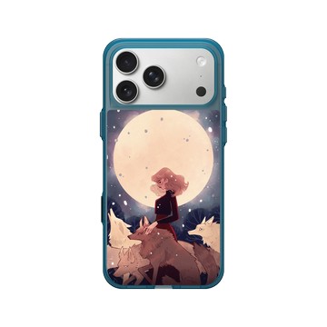 iPhone 17 Pro Max Clear (相機按鈕) 夜幕藍 - Ludmilacerafoce - The Moon Pack