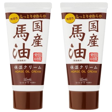 Loshi 樂絲 日本國產馬油極潤護手霜  2個  45g