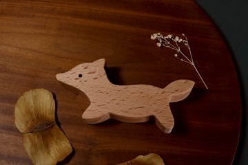 療癒系木偶 x 心癒夥伴 - 白狐狸