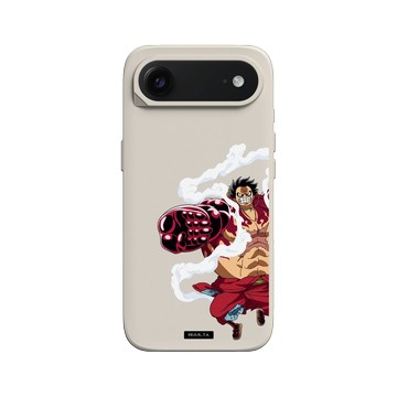 iPhone Air SolidX 貝殼灰 - 航海王 One Piece - 復刻系列-魯夫四檔彈跳人